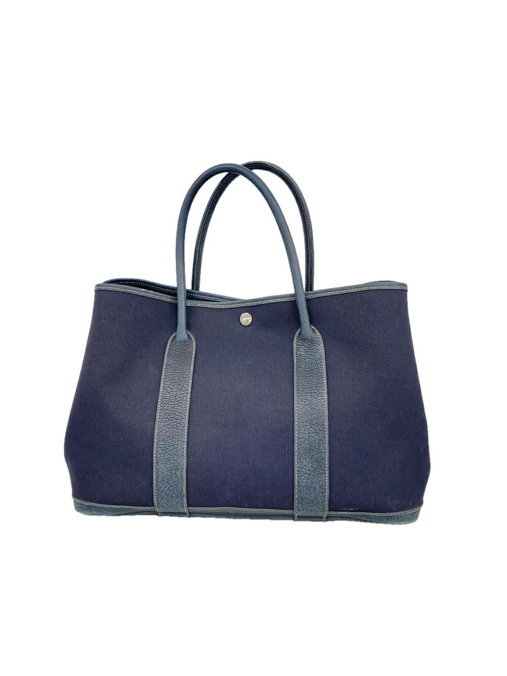 Hermes Garden Party Tote Toile And #369403H15B